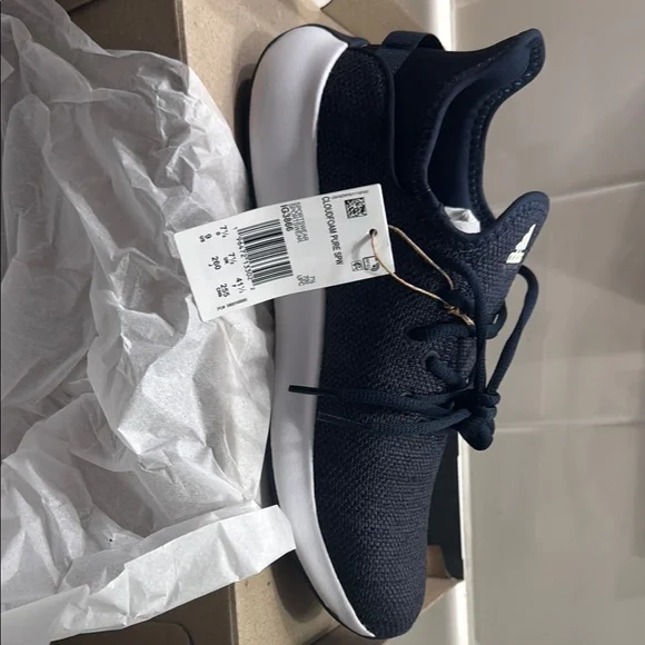 Adidas Women’s Shadow Navy Cloudfoam Shoes - Picture 9 of 10